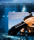 200m Water Resistance Ceramic Bezel Stylish Stainless Steel Quartz Men's Dive Watch