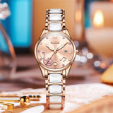 Luxury Brand Musical Note Ceramics New Watches For Women - Fashion Ladies Casual Female Quartz Watches