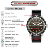 NEW Top Band Professional 50Bar Outdoor Sports Automatic Sapphire Diving Mechanical Watches - Great Present