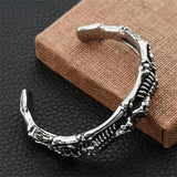 New Creative Personality Gothic Skull Open Bracelet Men's Hip Hop Rock Punk Fashion Jewellery