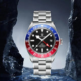 Classic Luxury Brand Mechanical Sapphire Crystal Luminous 200m Waterproof Stainless steel Men's Wristwatch, Best Gift