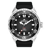 Solar Powered Luxury Quartz 316L Stainless Steel Case Waterproof 300M Dive Watch
