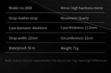 High Quality Luxury Quartz Watch - Leather Strap Fashion Waterproof Business Casual Top Brand Watches for Men