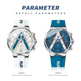 New Arrival Classic FashionSilicone Strap Luxury Top Brand Waterproof High Quality Trend Quartz Watches for Men