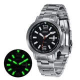 20ATM Diver Mechanical Sapphire Glass Luminous Waterproof Self Winding Dive Watch