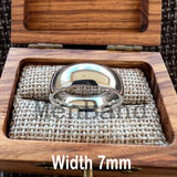 Dome High Polish Finish 2-10MM  White Tungsten Wedding Couple Rings Comfort Fit