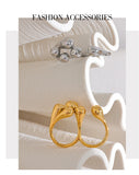 18K Gold Plated Stainless Steel Creative Individualistic Fashionable Ring