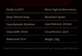 PLAYBOY Top Brand High Quality Multifunction Original Fashion Waterproof Silicone Strap Quartz Watch for Men