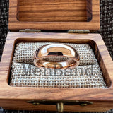 Dome High Polish Classics I Love You 6/8MM Men Women Wedding Tungsten Couple Rings