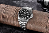 Top Brand New 39MM Submersible Mechanical Watch Ceramic Bezel Luxury Sapphire Glass 100M Waterproof Automatic Watch