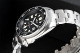 200M Waterproof 2115 Movement Ceramic Bezel Sapphire Crystal Luminous Diver Watch