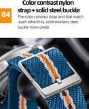 Luxury GMT Men's Diving Watch 200m Waterproof Bubble Mirror Glass Quartz Watch