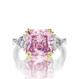 Superior Silver Luxury Yellow Pink White AAAAA High Carbon Gemstone Big Rings - Fine Rings For Women Fine Jewellery - The Jewellery Supermarket