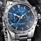 Popular Top Luxury Brand Retro Wide Speed Sport Chronograph VK64  AR with Sapphire glass Quartz Watch For Men