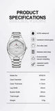 New Arrival Stainless Steel Quartz Date Display Watches for Men,  Waterproof Sport Military Style Business Wristwatches - The Jewellery Supermarket