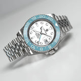 Top Brand Men GMT Watch Luxury Sapphire Glass Mechanical Watch 10 Bar Waterproof Automatic Watch for Men
