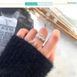 Dazzling VVS1 D Colour 0.3CT Moissanite Diamonds Engagement Wedding Crown Rings - 925 Silver GRA Certified Jewellery