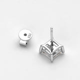 Luxury 1CT D Colour VVS1 Moissanite Diamonds Screw Earrings For Women and Men - S925 Sterling Silver Fine Jewellery - The Jewellery Supermarket