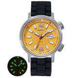20ATM Diver Mechanical Sapphire Glass Luminous Waterproof Self Winding Dive Watch