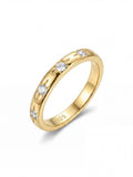 Superb Round VVS1 D Colour Moissanite Diamond Stellar Spikes Ring Fine Jewellery