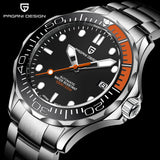 New Top Brand Men's Watch 007 Commander Luxury Mechanical 100m Waterproof Calendar Japan NH35 Men's Wristwatches