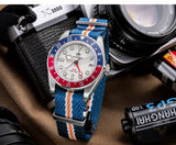 20Bar BGW9 Luminous Swiss Ronda 515-24H GMT Quartz Dive Stainless Steel Watches