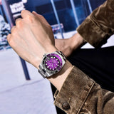 Top Brand 40mm Mechanical Watch Sapphire Glass 100M Waterproof Automatic Wristwatch