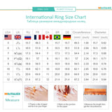 New Lovely 1CT VVS1 Moissanite Diamonds Rings For Women Personality Fashion S925 Sterling Silver Wedding Jewellery