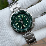 Sapphire Glass Ceramic Bezel Insert Luminous Men NH35 Ceramic Bezel Dive Watch