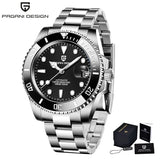 Top Brand Fashion Men's Sports Automatic Mechanical Watch - NH35 Stainless Steel Sapphire Waterproof Wristwatch