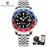 LUXURY DESIGN V3 GMT Mechanical Ceramic bezel Sapphire Crystal Stainless Steel Waterproof Automatic ﻿Mens Watches
