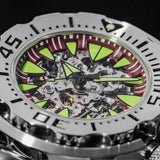 Super Luminous 20 Bar Waterproof Stainless Steel Sapphire Glass Mechanical Watch