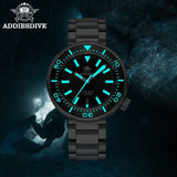 Top Brand Sapphire Glass Super Luminous Calendar Automatic Mechanical Wristwatch Luxury Men's Diver's Watches