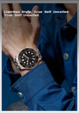 Miyota 8215 Waterproof Business Casual Sapphire Automatic Mechanical Watch