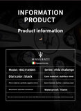 Maserati Hollowed Out automatic Mechanical Watch Europe and the United States Big Dial Leisure Business Wrist Watch