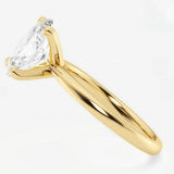 2 Carat Oval VVS1 D Colour 925 Sterling Silver Classic, Simple, Stylish and Shining Moissanite Rings for women