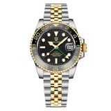 Top Brand 40mm Mechanical Watch Sapphire Glass 100M Waterproof Automatic Wristwatch