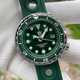 Automatic Dive Stainless Steel 300m Water Resistant Ceramic Bezel Sport Tuna Watch