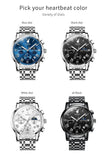 Luxury Top Brand Casual Business Watches - Stainless Steel Waterproof Quartz High Quality Men's Watches