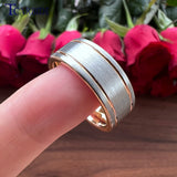 Beautiful Polished Brushed Finish 6MM 8MM Men Women Wedding Tungsten Carbide Rings