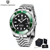 Top Brand Fashion Men's Sports Automatic Mechanical Watch - NH35 Stainless Steel Sapphire Waterproof Wristwatch