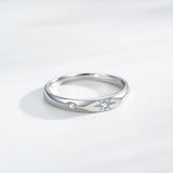 High Quality Charm Star Silver Fashion Shining AAAA Lab Created Diamond Ring