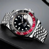 Stainless Steel Dive Automatic Sapphire Crystal Rotating Bezel Luminous Mechanical Watch