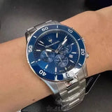 Maserati Original Green Water Ghost Trend Sports Watch Europe and America Style Authentic Quartz Wristwatch