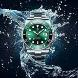 Top Brand New 39MM Submersible Mechanical Watch Ceramic Bezel Luxury Sapphire Glass 100M Waterproof Automatic Watch