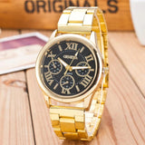 New Silver and Gold Colour Famous Brand Casual Quartz Stainless Steel Dress Watches for Ladies - Ideal Present - The Jewellery Supermarket