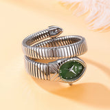 Famous Brand Dress Jewellery Fashion Quartz Snake Watch For Women