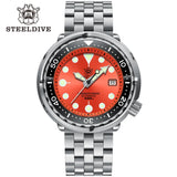 Automatic Dive Stainless Steel 300m Water Resistant Ceramic Bezel Sport Tuna Watch