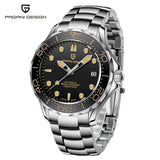 New Top Brand Men's Watch 007 Commander Luxury Mechanical 100m Waterproof Calendar Japan NH35 Men's Wristwatches