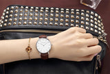 Best Price Top Brand Elegant Japan Quartz Movement Fashion Leather Strap Ladies Waterproof Wristwatches